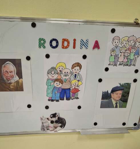 Týdenní téma rodina 12.5.25 - 16.5.25